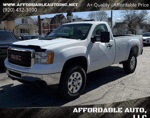 Used 2012 GMC Sierra 3500 W/T w/ Snow Plow Prep Package image 1