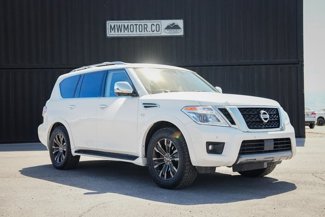 Used 2019 Nissan Armada Platinum w/ Captain's Chairs Package image 1