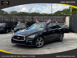 Used 2023 INFINITI Q50 Sensory image 1
