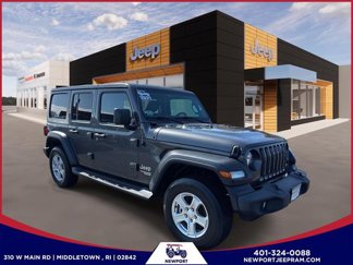 Certified 2021 Jeep Wrangler Unlimited Sport image 1