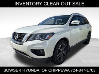 Used 2017 Nissan Pathfinder Platinum w/ Family Entertainment Package image 1