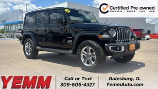 Certified 2021 Jeep Wrangler Unlimited Sahara image 1