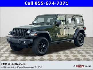 Used 2021 Jeep Wrangler Unlimited Sport image 1