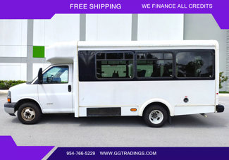 Used 2012 Chevrolet Express 4500 w/ Shuttle Bus Package image 1