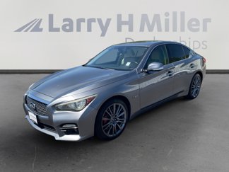 Used 2017 INFINITI Q50 Red Sport 400 image 1