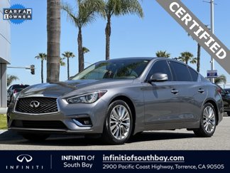 Certified 2022 INFINITI Q50 Luxe w/ Cargo Package image 1