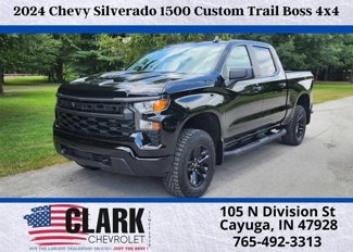New 2024 Chevrolet Silverado 1500 Custom Trail Boss w/ Midnight Edition image 1