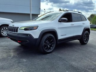 Certified 2021 Jeep Cherokee Trailhawk w/ Premium Leather Package image 1