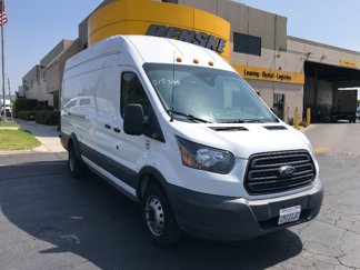 Used 2018 Ford Transit 350 148 High Roof Extended DRW image 1