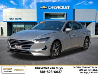 Used 2021 Hyundai Sonata Blue image 1