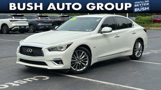 Certified 2018 INFINITI Q50 Luxe w/ Essential Package (3.0T Luxe) image 1