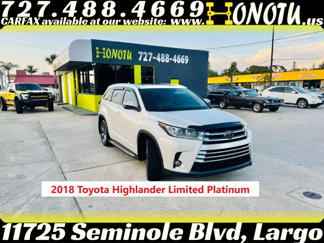 Used 2018 Toyota Highlander Limited Platinum image 1