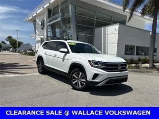 Certified 2021 Volkswagen Atlas SE image 1