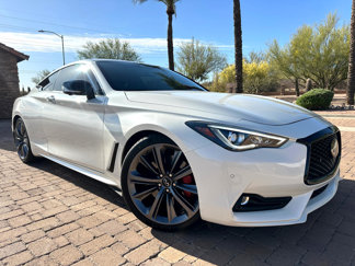 Used 2022 INFINITI Q60 Red Sport 400 w/ Cargo Package image 1