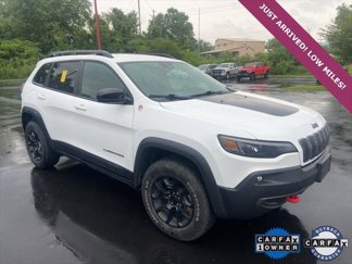 Certified 2022 Jeep Cherokee Trailhawk w/ Premium Leather Package image 1