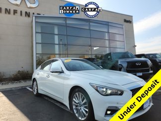 Certified 2021 INFINITI Q50 Luxe w/ Seat & Sound Package image 1