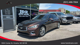 Used 2018 INFINITI Q50 Luxe w/ Cargo Package (L95) image 1