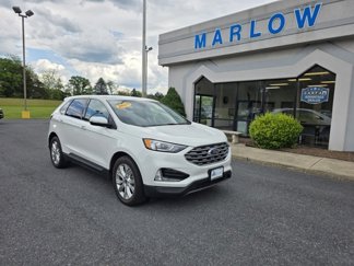 Used 2021 Ford Edge Titanium w/ Cargo Accessory Package image 1