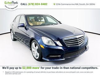 Used 2013 Mercedes-Benz E 550 4MATIC Sedan image 1