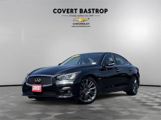 Used 2017 INFINITI Q50 Red Sport 400 w/ All Weather Package (L93) image 1