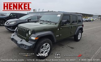 Used 2021 Jeep Wrangler Unlimited Sport image 1