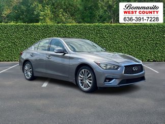 Used 2022 INFINITI Q50 Luxe w/ Cargo Package image 1