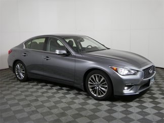 Used 2022 INFINITI Q50 Luxe w/ Cargo Package image 1
