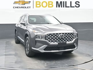 Used 2022 Hyundai Santa Fe Blue image 1