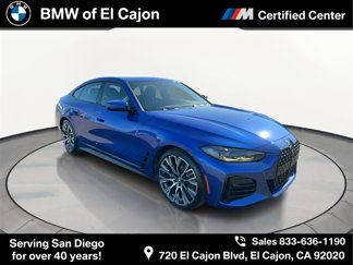 Certified 2022 BMW 430i Gran Coupe w/ M Sport Package image 1