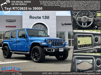 Used 2022 Jeep Wrangler Unlimited Sahara w/ Cold Weather Group image 1
