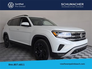 Certified 2022 Volkswagen Atlas SE w/ Black Wheel Package image 1