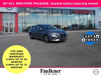 Certified 2022 Nissan Sentra SV w/ All-Weather Package image 1