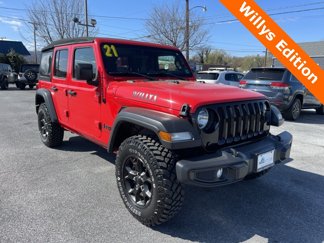 Used 2021 Jeep Wrangler Unlimited Sport image 1