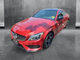 Used 2017 Mercedes-Benz C 300 4MATIC Coupe w/ Surround View Package image 1