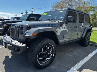Used 2023 Jeep Wrangler Unlimited Rubicon 4xe w/ Steel Bumper Group image 1