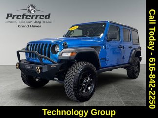 Used 2021 Jeep Wrangler Unlimited Sport image 1