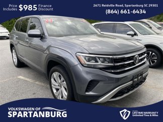 Used 2021 Volkswagen Atlas SE image 1