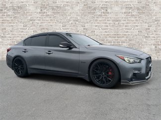 Used 2018 INFINITI Q50 Red Sport 400 w/ Sensory Package (Sport) image 1