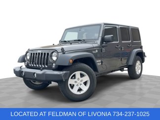 Used 2017 Jeep Wrangler Unlimited Sport w/ Quick Order Package 24S image 1