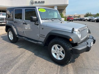 Used 2016 Jeep Wrangler Unlimited Sport w/ Quick Order Package 24S image 1