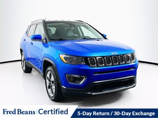 Certified 2021 Jeep Compass Limited image 1