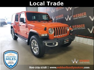 Used 2020 Jeep Wrangler Unlimited Sahara image 1