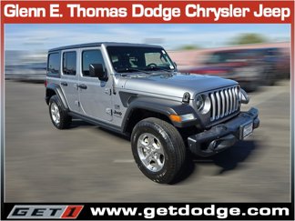 Certified 2021 Jeep Wrangler Unlimited Sport image 1