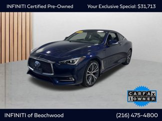 Used 2021 INFINITI Q60 3.0t Luxe w/ Essential Package image 1