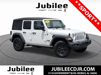 Used 2021 Jeep Wrangler Unlimited Sport image 1
