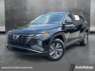Certified 2024 Hyundai Tucson Blue image 1