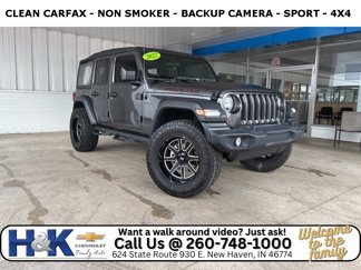 Used 2022 Jeep Wrangler Unlimited Sport image 1