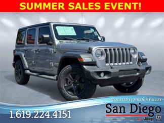 Used 2020 Jeep Wrangler Unlimited Sport S image 1