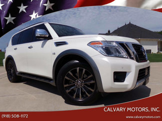 Used 2017 Nissan Armada Platinum w/ Captain Seat Package image 1