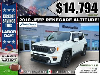 Used 2019 Jeep Renegade Altitude w/ Quick Order Package 2XM image 1